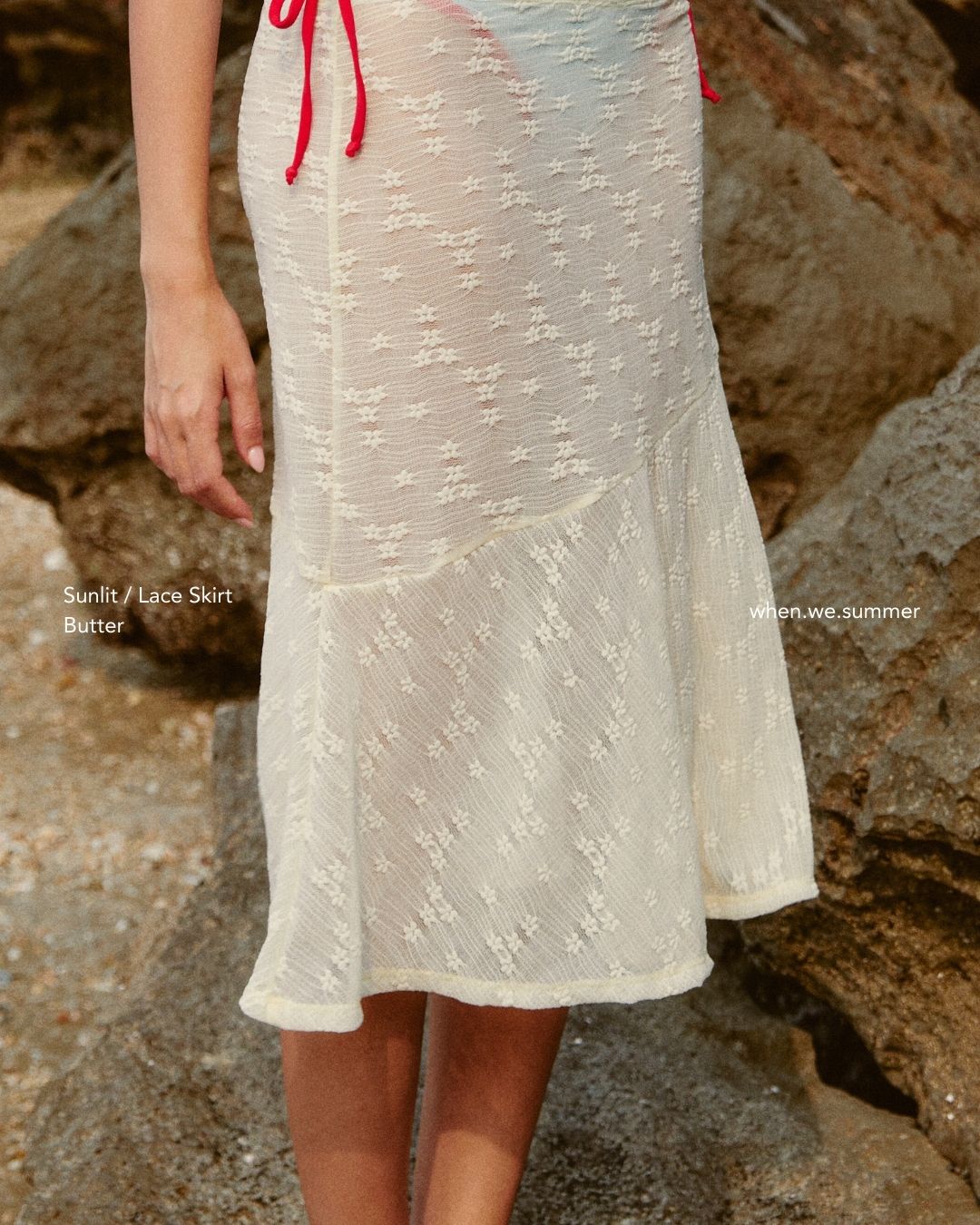 Sunlit | Lace Skirt