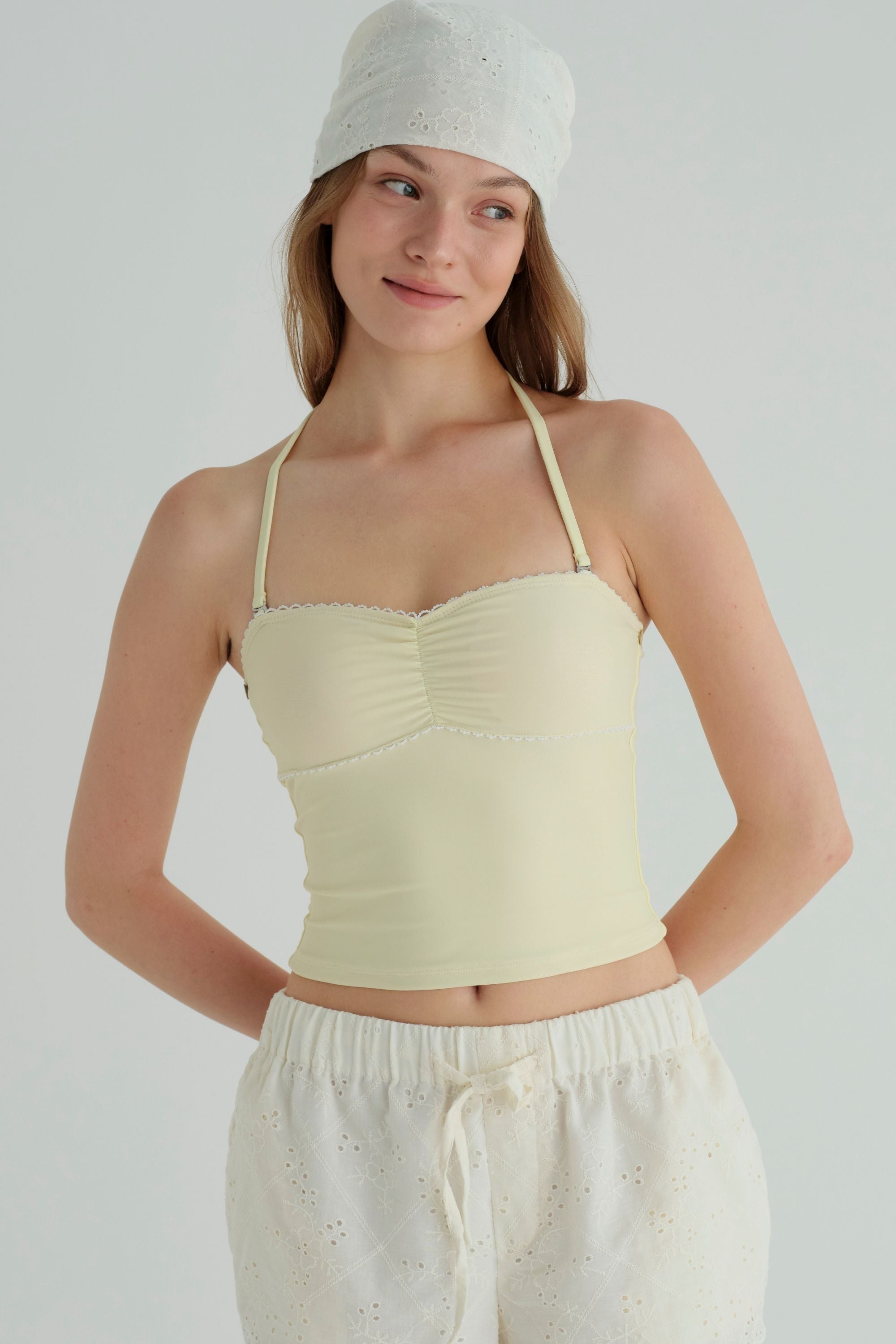 Waves&Warmth | Puffy Tube Top