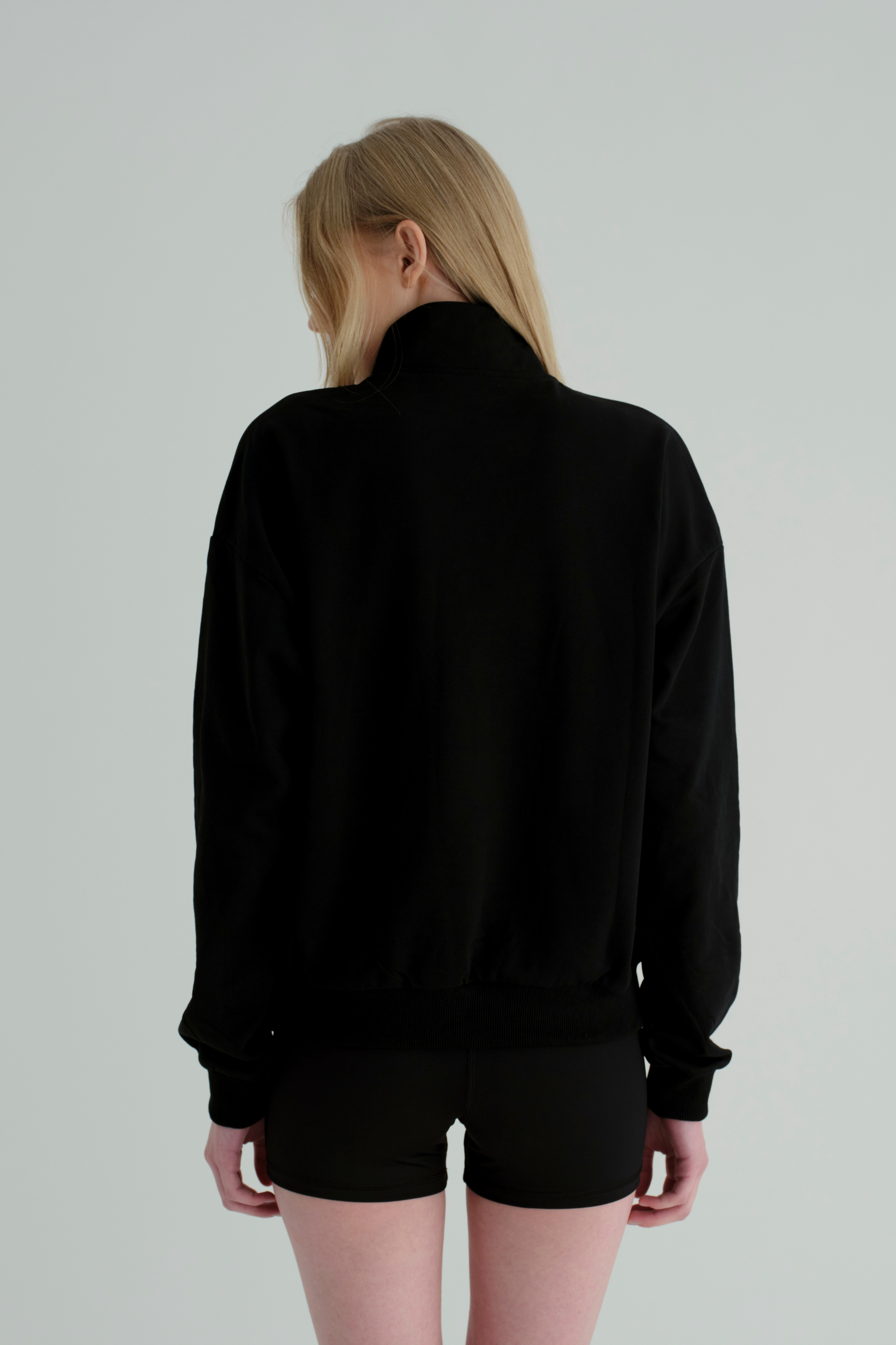 Everyday | Zip Crop Sweatshirt