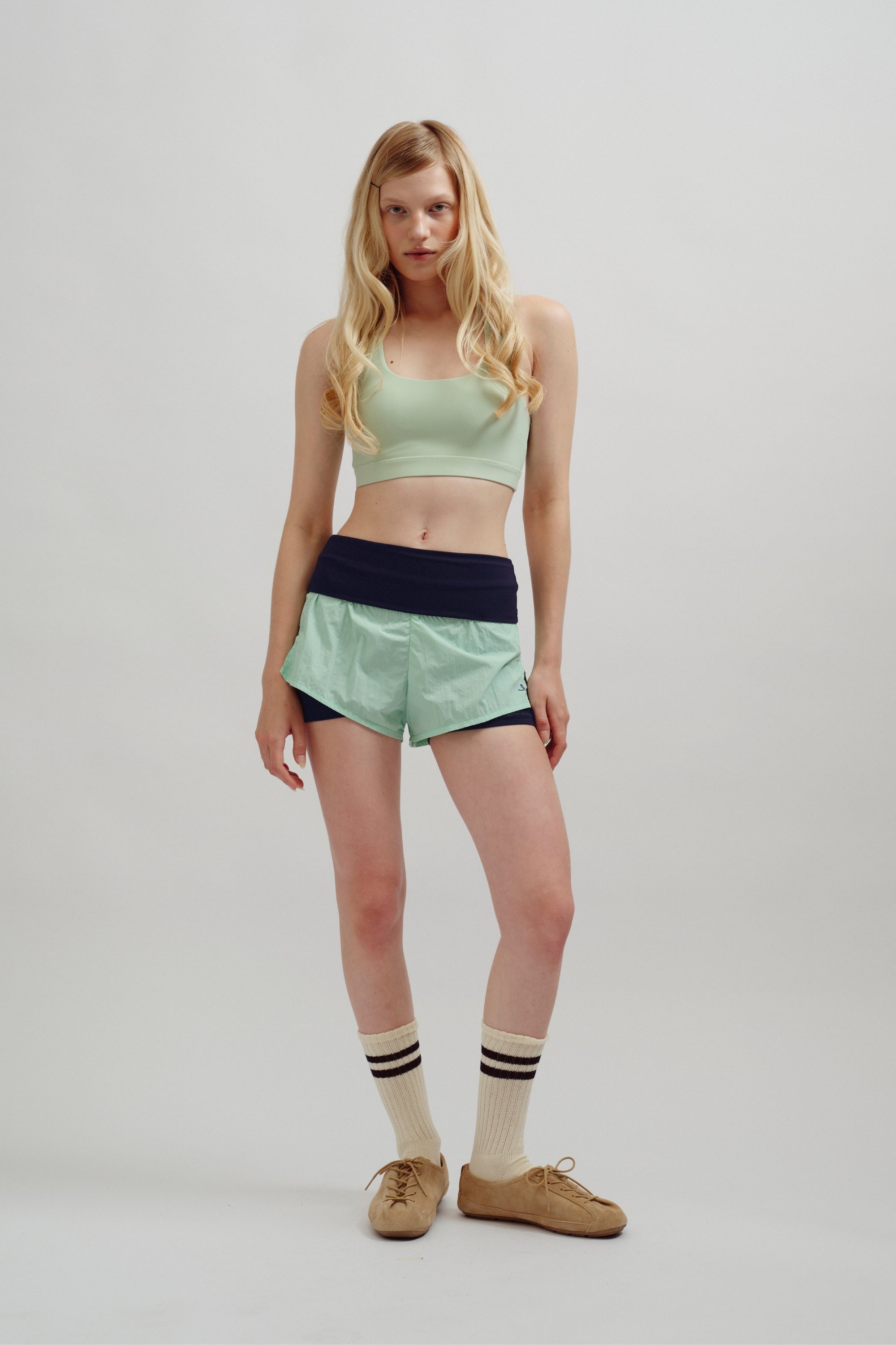 Stretch Dept | Fold Over Layer Shorts
