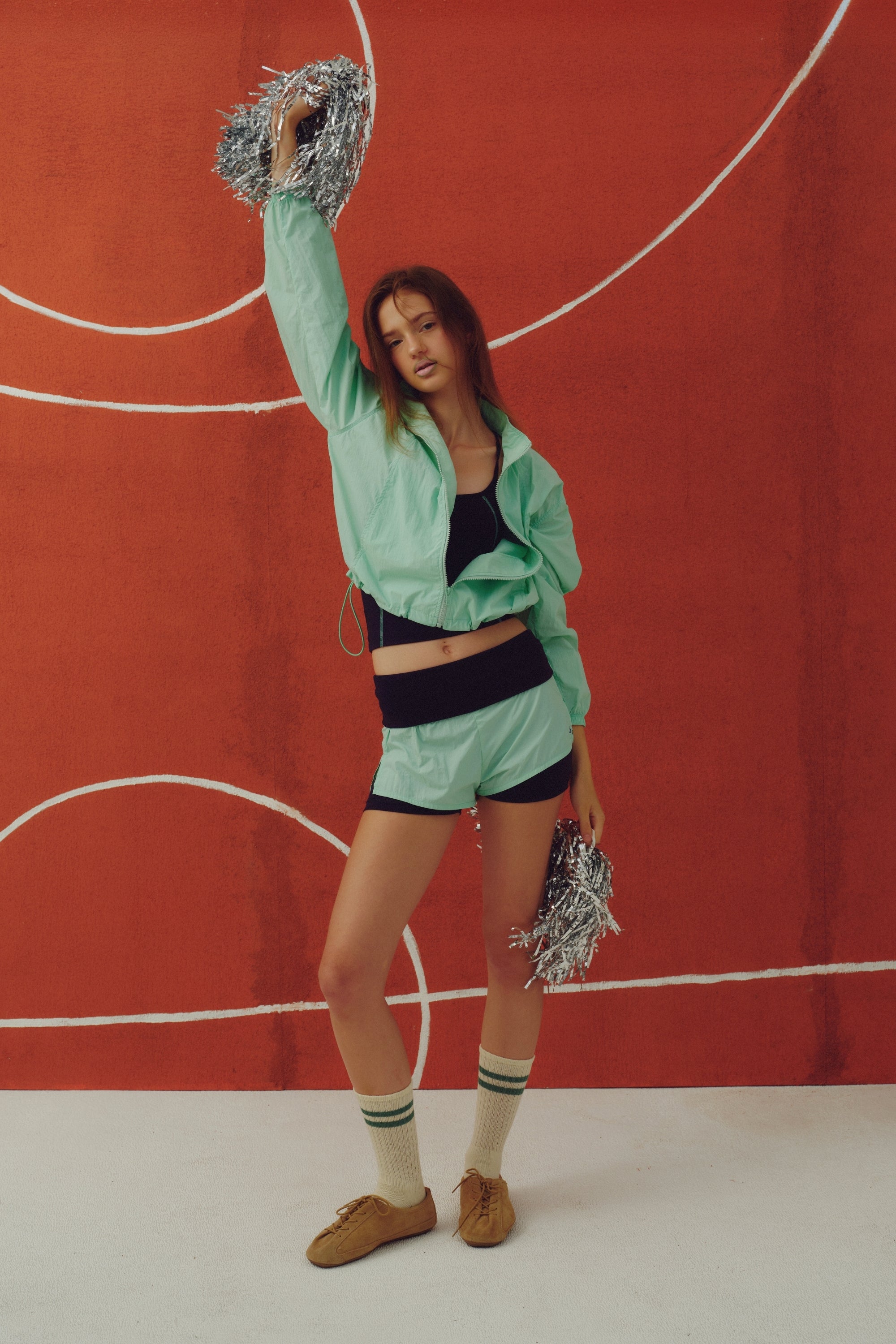 Stretch Dept | Fold Over Layer Shorts