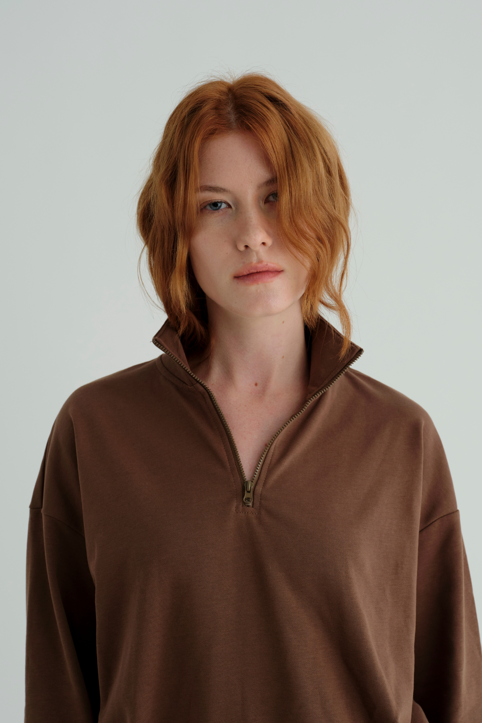 Everyday | Zip Crop Sweatshirt