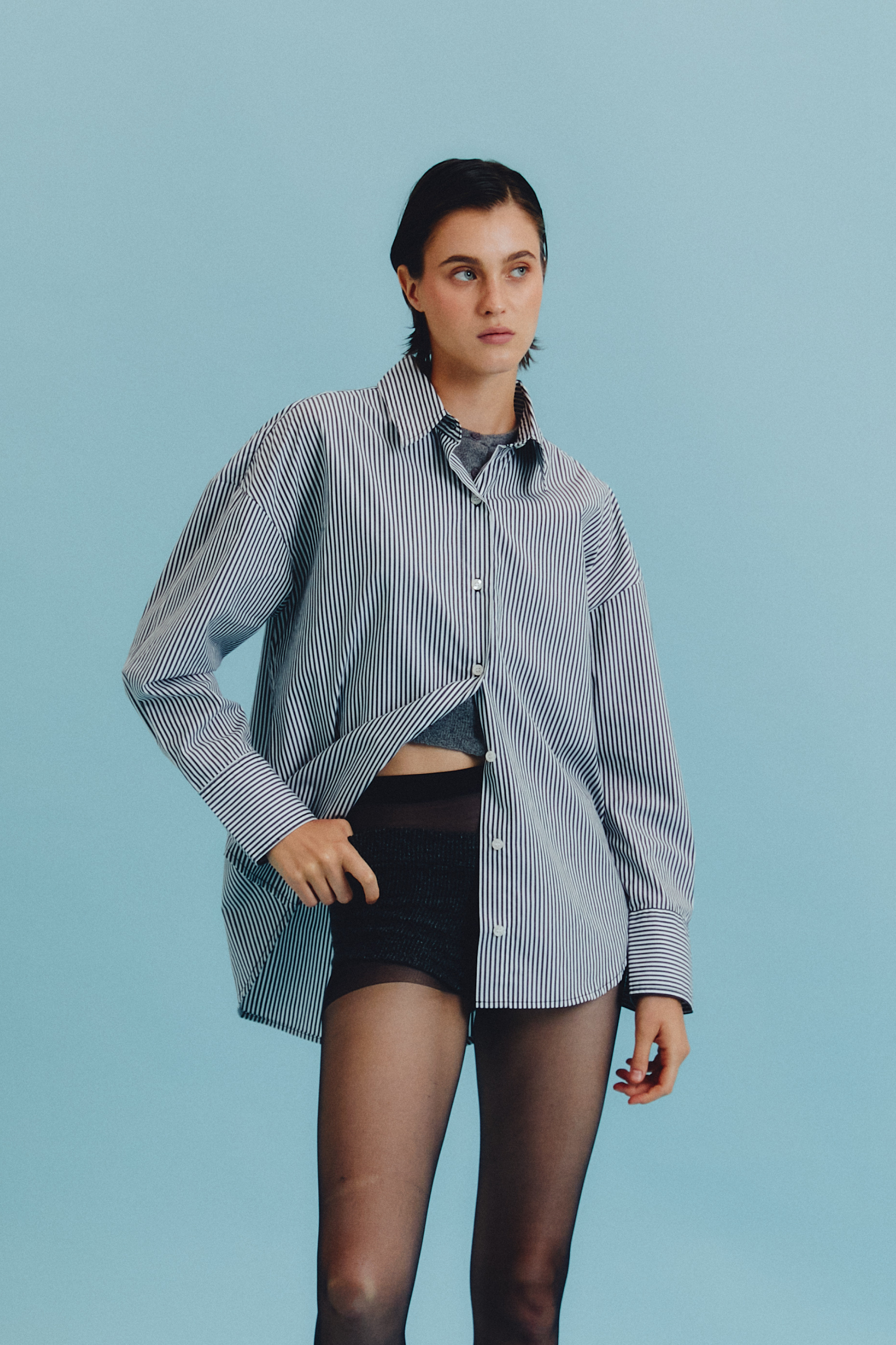 Signature Oversized Shirt