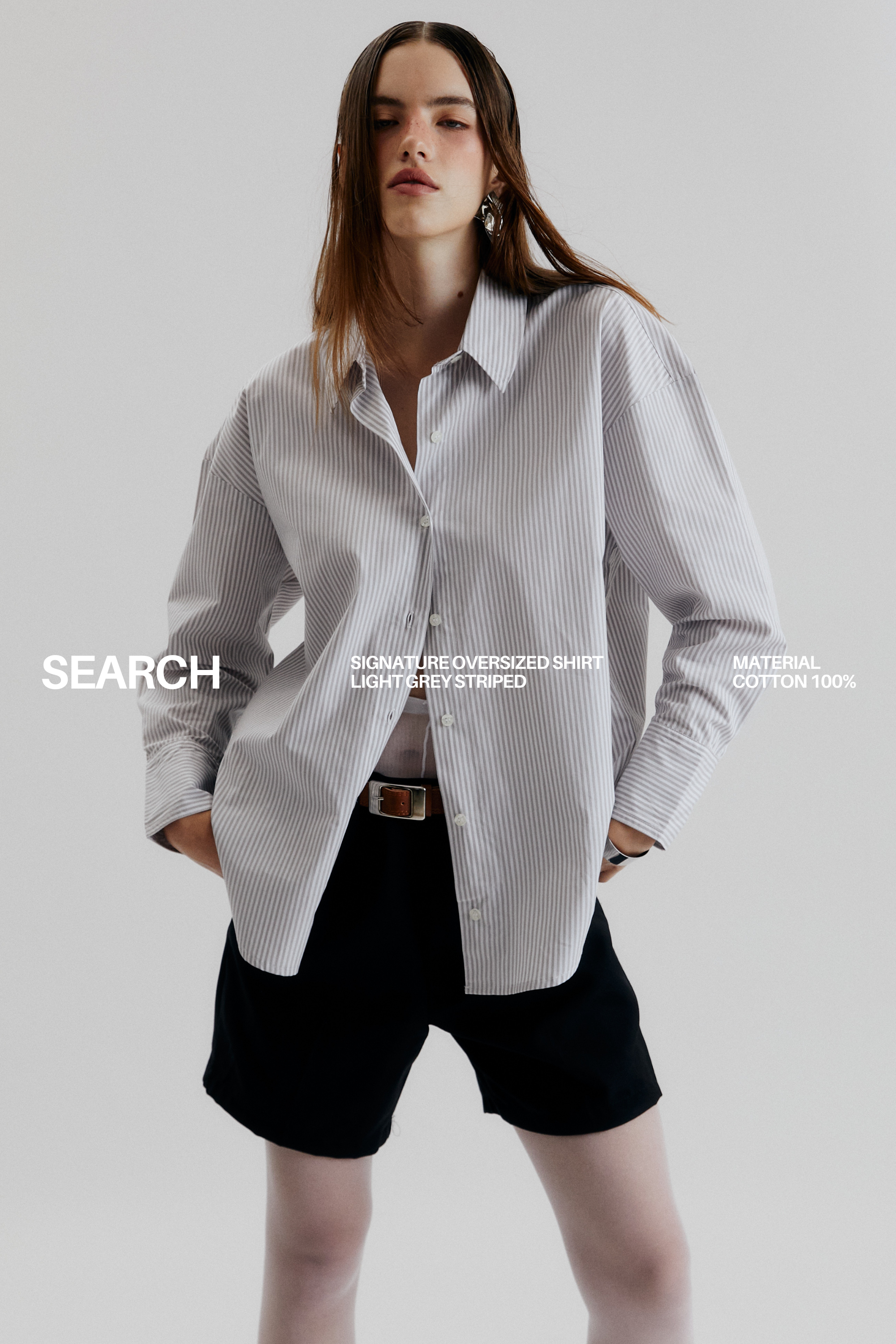 Signature Oversized Shirt