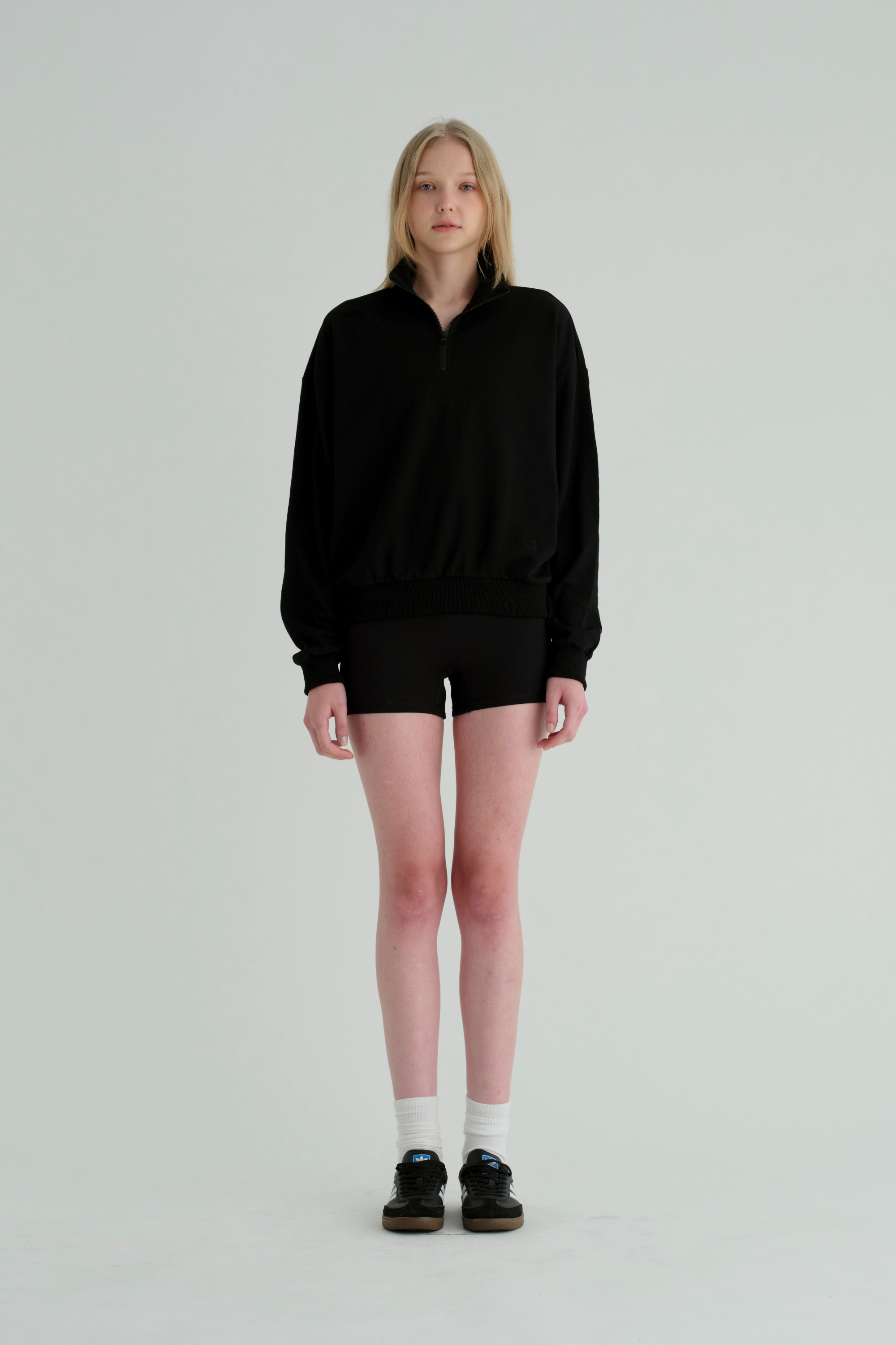 Everyday | Zip Crop Sweatshirt