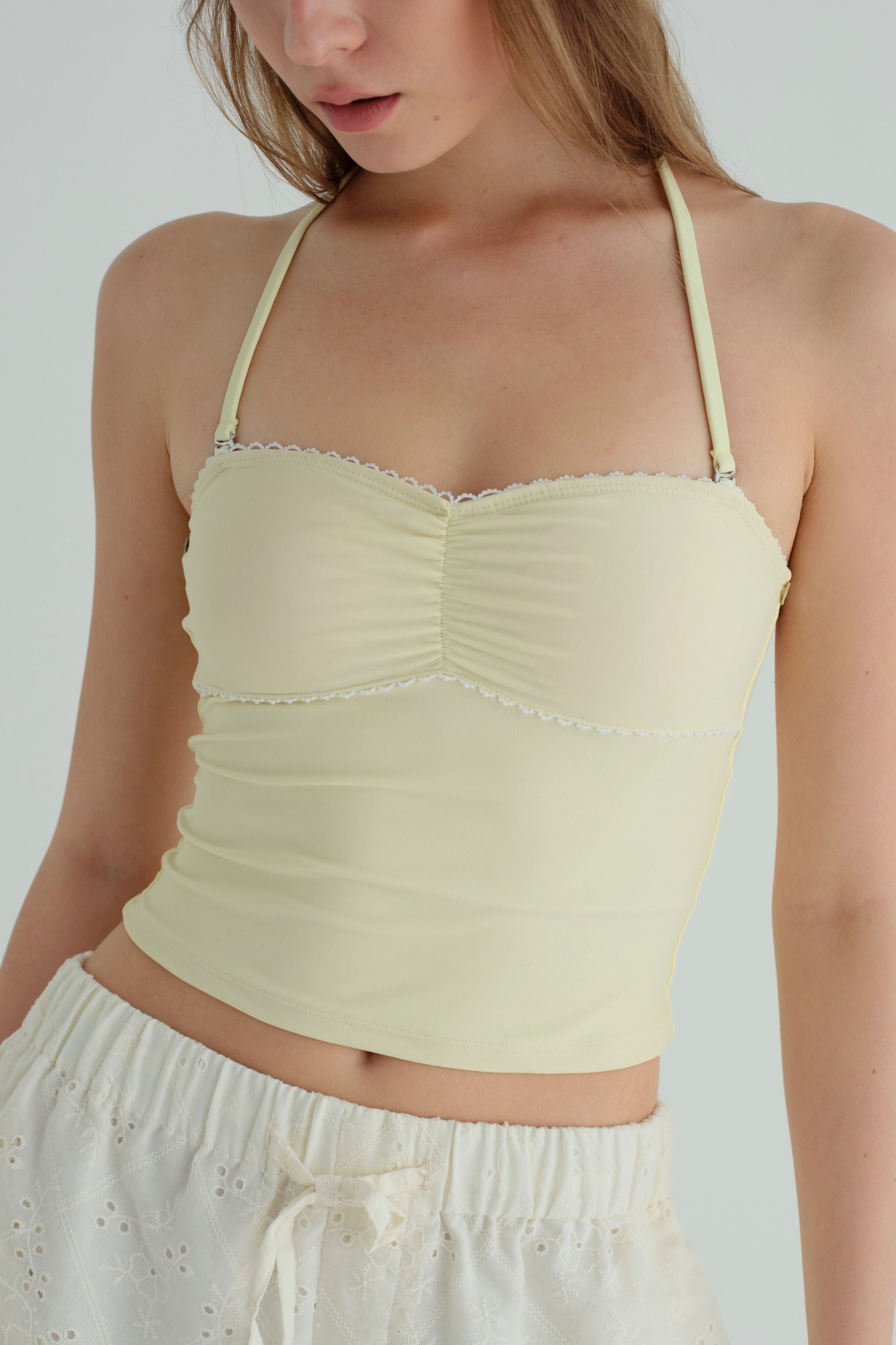 Waves&Warmth | Puffy Tube Top