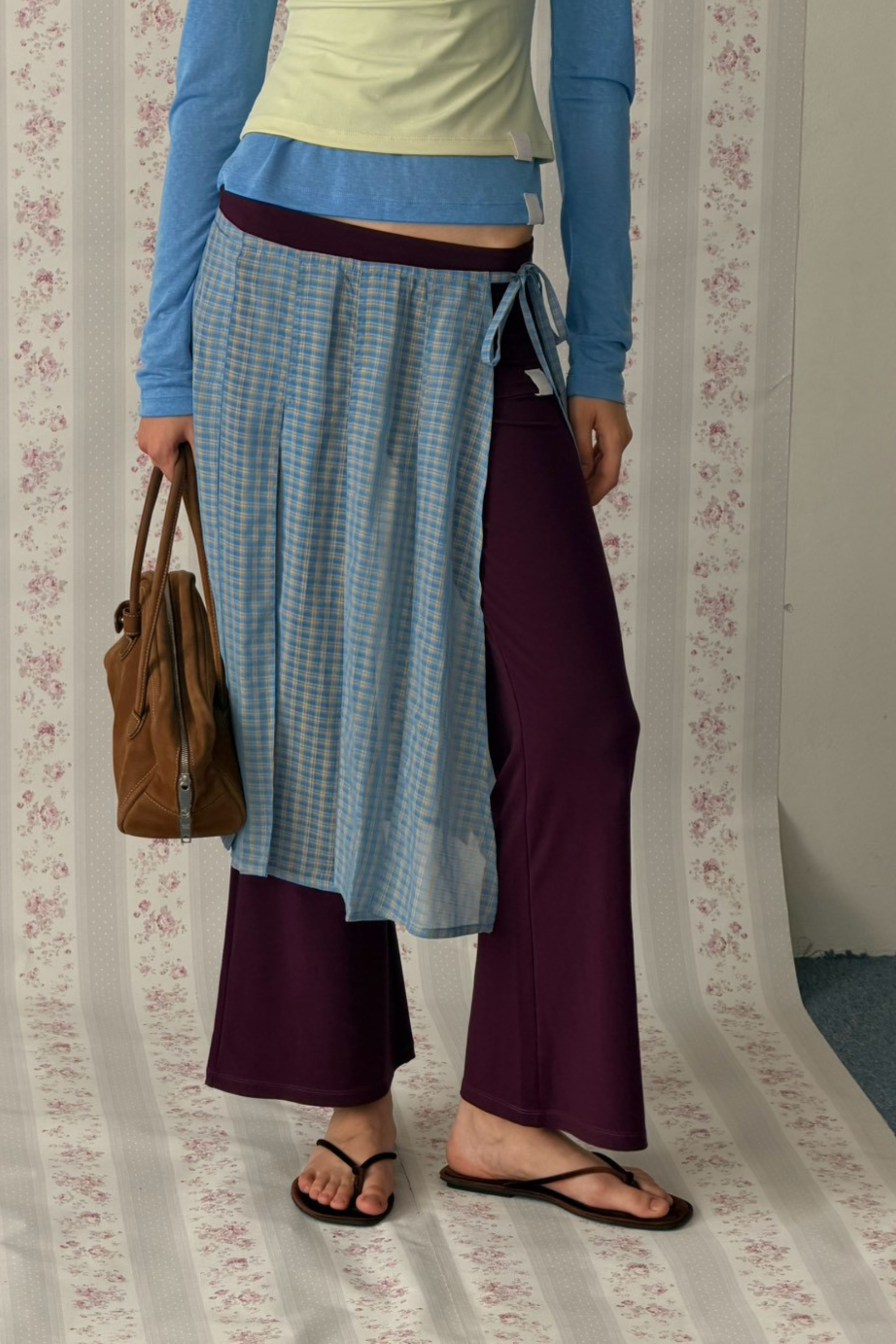 DIP | Semi Sheer Wrap Over