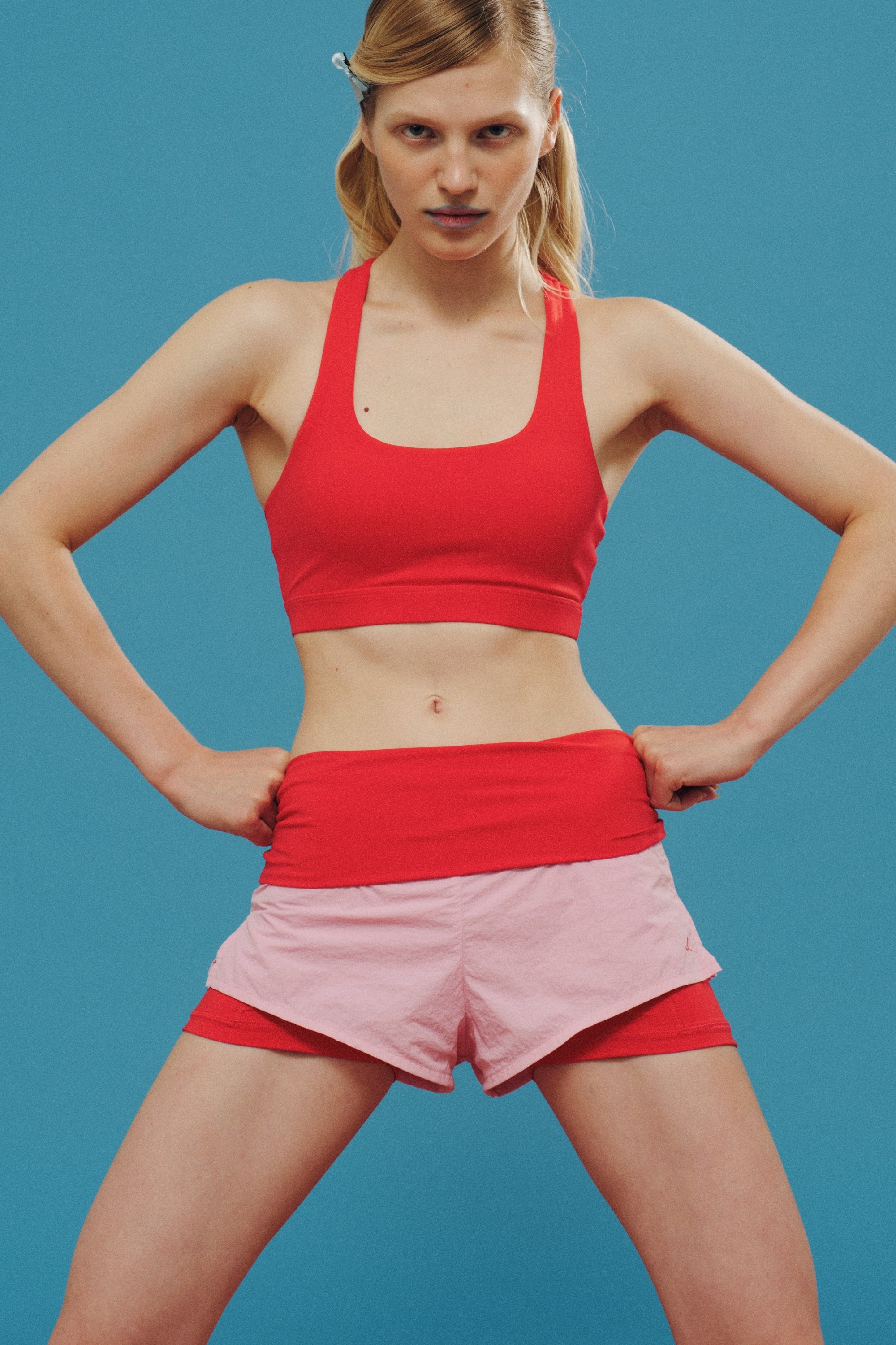 Stretch Dept | Fold Over Layer Shorts