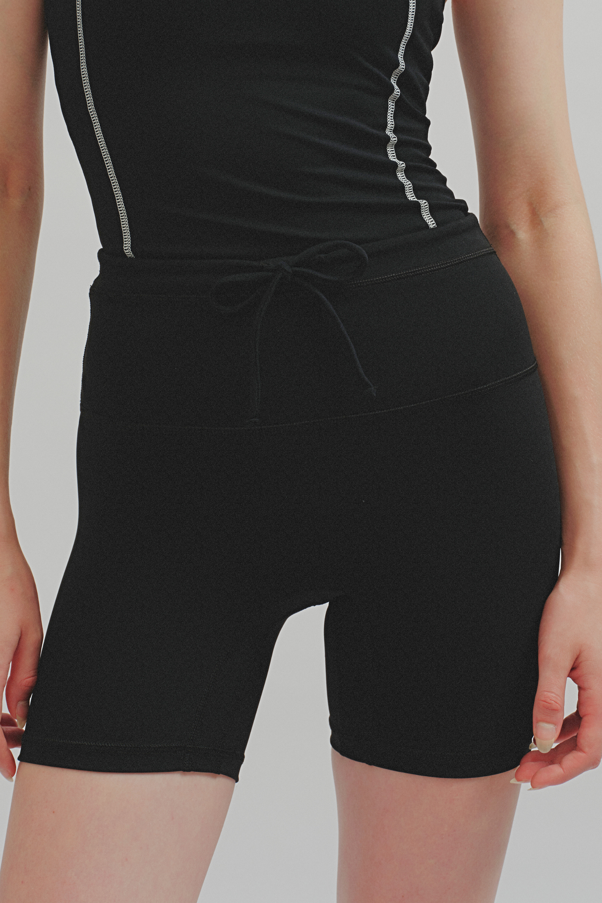 Stretch Dept | Drawstring Biker Short