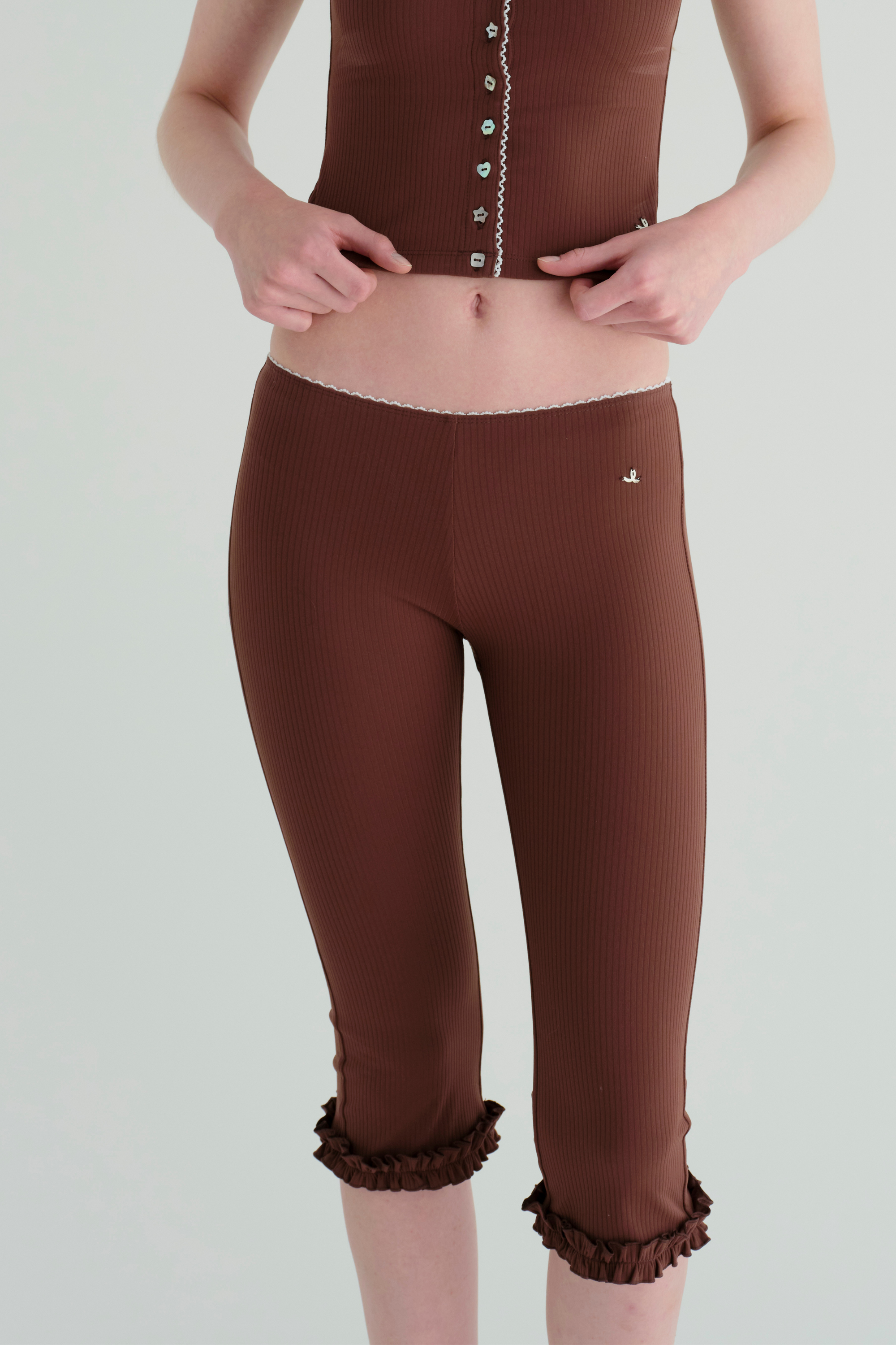 Everyday | Rib Capri Pant